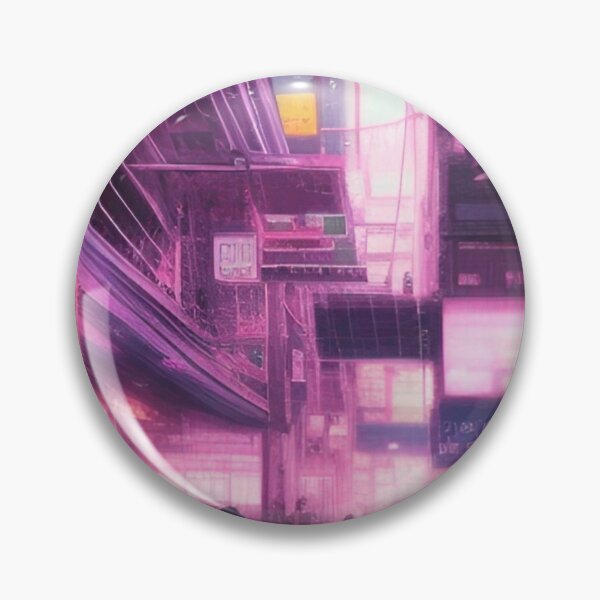 Item preview, Neon Pink Busan Art designed and sold by Places On Earth.