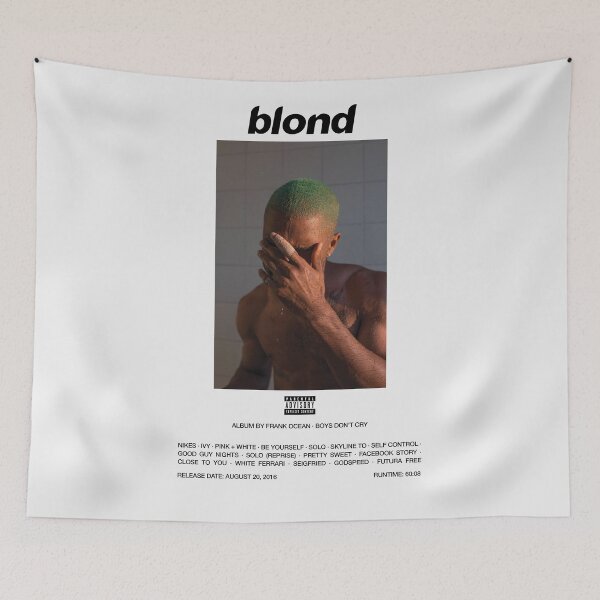 Item preview, Frank Ocean Blond Album HD Poster Tracklist Design designed and sold by take8.