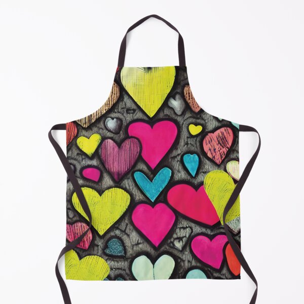 Item preview, Old colorful grunge vintage valentine heart's designed and sold by GabyTrillions.