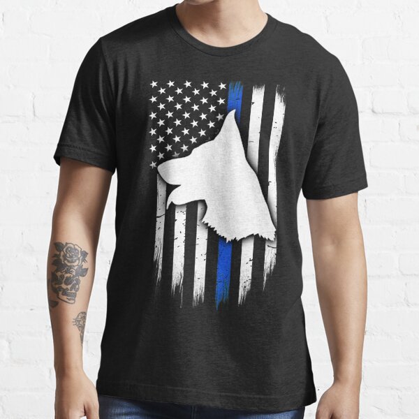 thin blue line k9 shirt