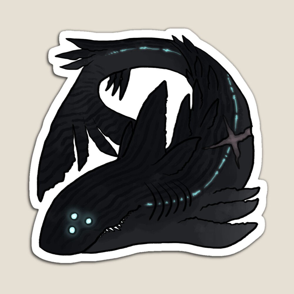 Beasts of the Night Mokele Mbembe Kiss-cut Stickers 