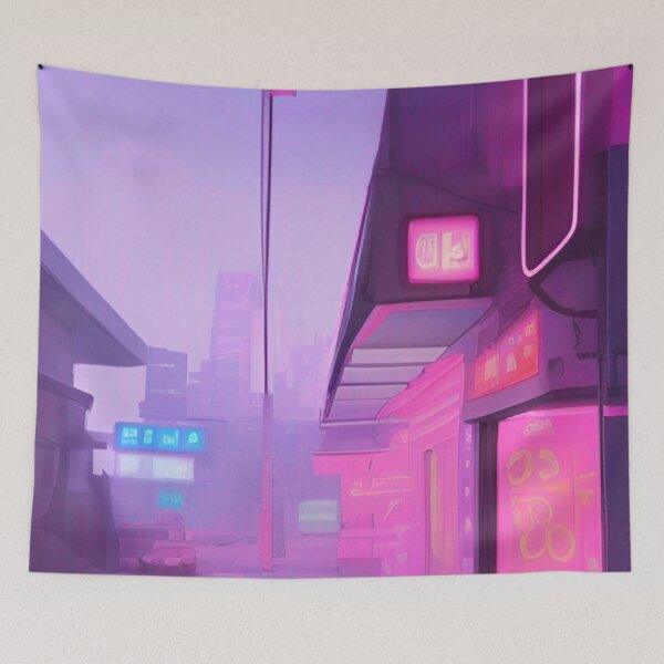 Item preview, Empty Tokyo Street designed and sold by Places On Earth.