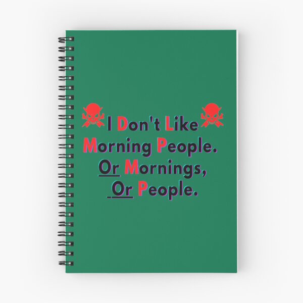 Item preview, I Don_t Like Morning People Or Mornings Or People   designed and sold by PhamilyCustoms.