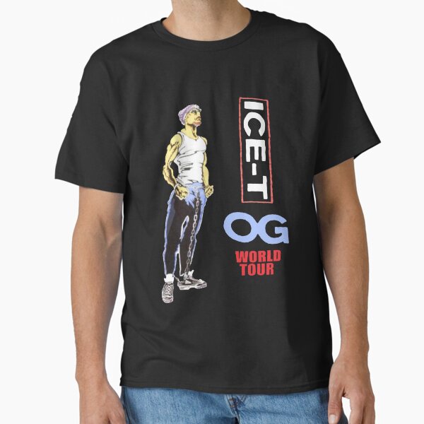 Aperçu de l'œuvre Ice-T OG World Tour Vintage Hip Hop Rap créée et vendue par zarface.