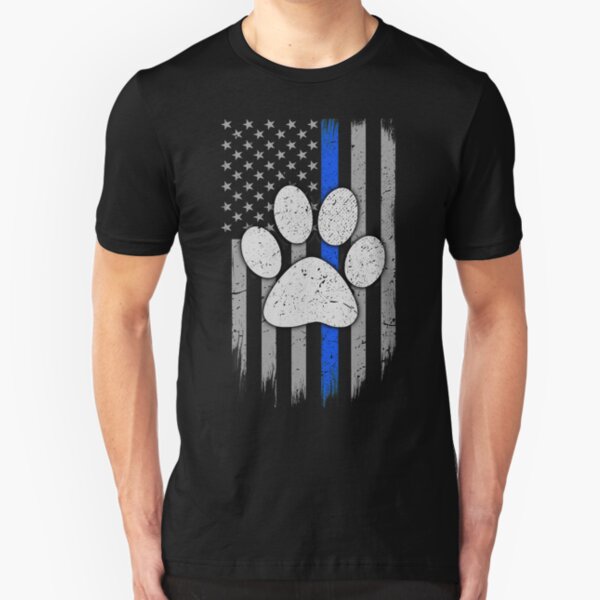 thin blue line k9 shirt