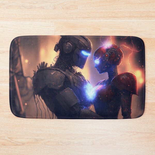 Item preview, A robot couple in the end of the world designed and sold by stef325.