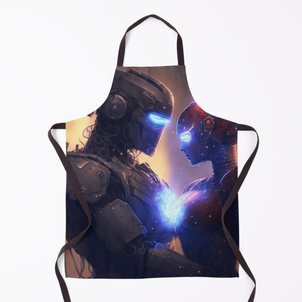 Item preview, A robot couple in the end of the world designed and sold by stef325.