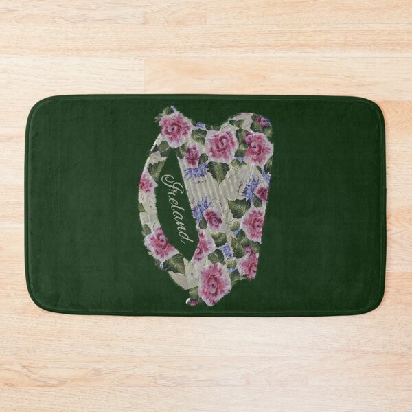 Item preview, Irish Floral Harp designed and sold by articlave.