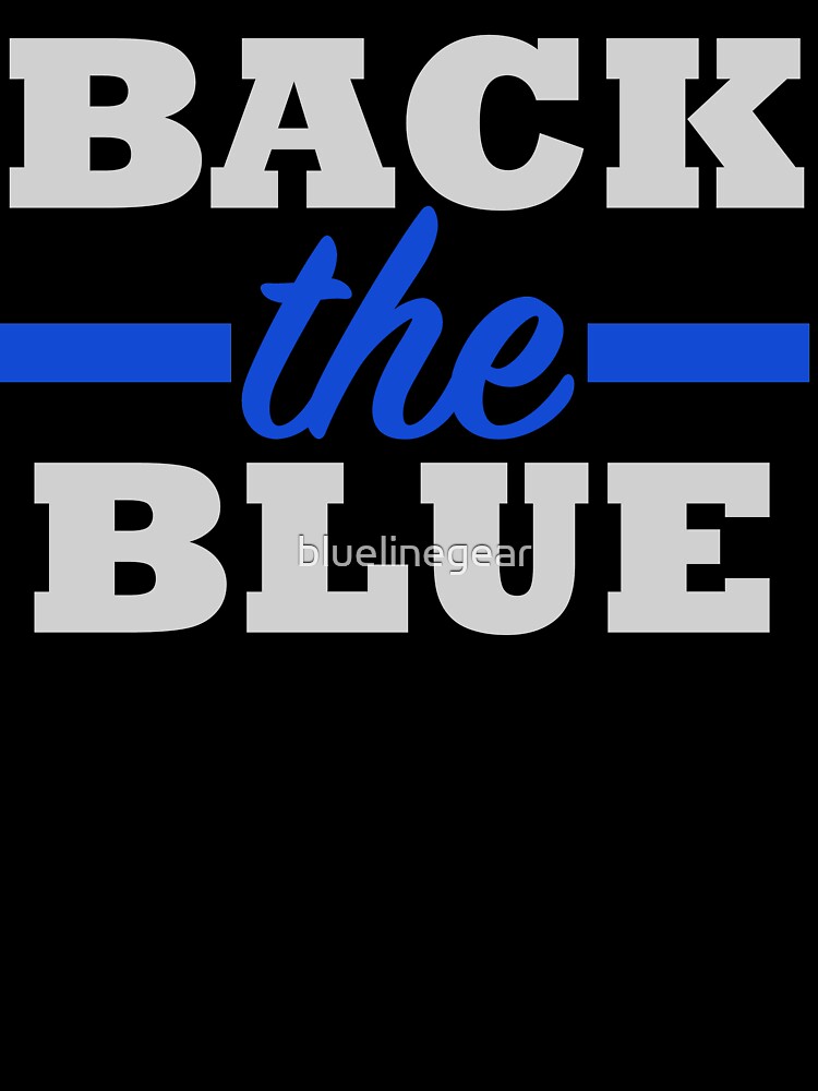 Law Enforcement Police Officer Police Shirt Gifts For Police Shirt Blue Lives Matter Back The Blue Shirt Police Wife