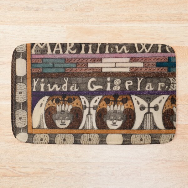 Item preview, Adolf Wölfli Skt. Adolfina, Mariili, und Wiegalinda Giselar designed and sold by TeeARTHY.