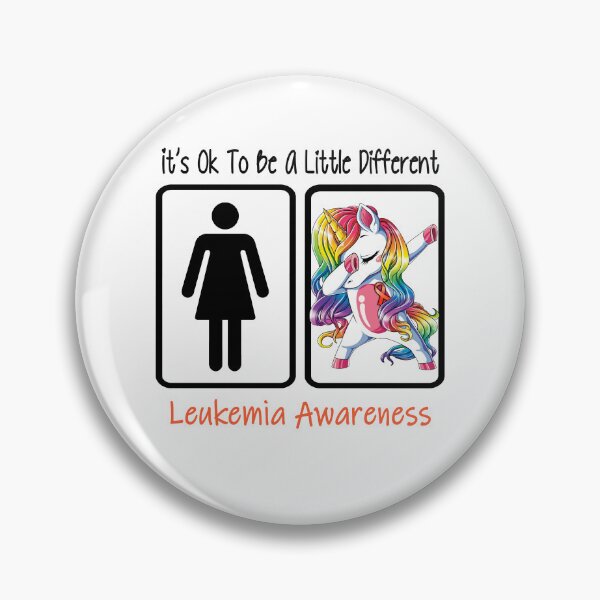 Item preview, Leukemia Awareness - It is Ok To Be A Little Different designed and sold by RekaJoJo.
