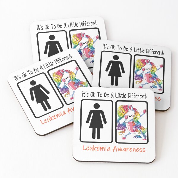 Item preview, Leukemia Awareness - It is Ok To Be A Little Different designed and sold by RekaJoJo.