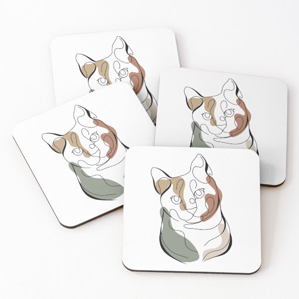 Item preview, Aesthetic lineart Cat designed and sold by Agniadesign.