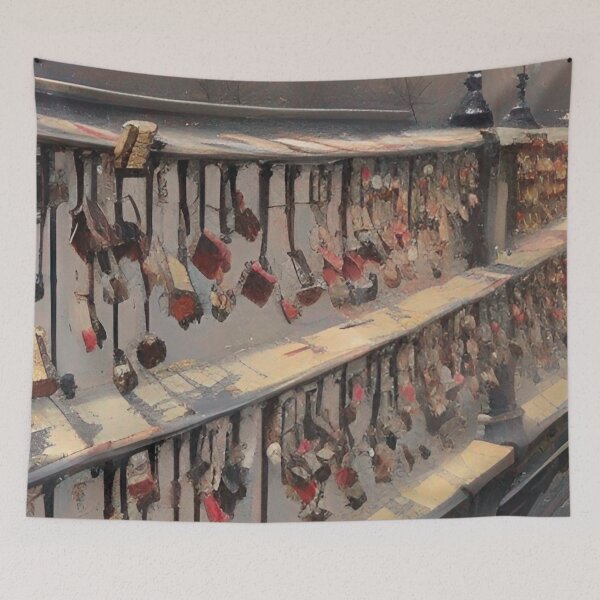 Item preview, Pont Des Arts designed and sold by Places On Earth.