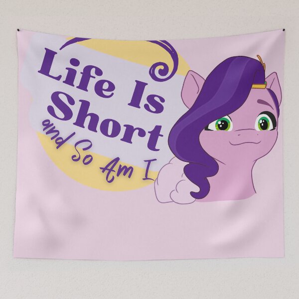 Item preview, La vida es corta y yo también con Pipp Pedals de mlp designed and sold by Saignus.