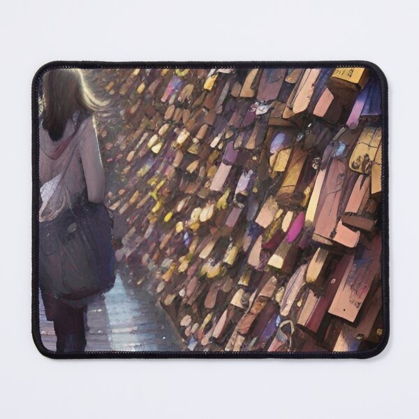 Aperçu de l'œuvre Pont Des Arts Love Locks créée et vendue par placesonearth.