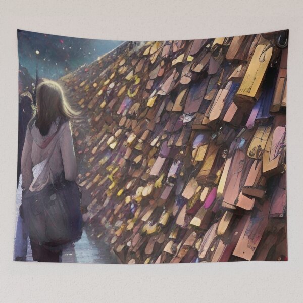 Item preview, Pont Des Arts Love Locks designed and sold by Places On Earth.