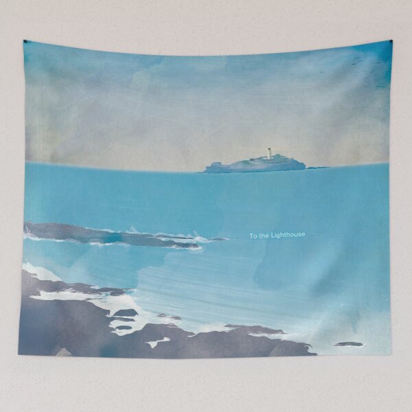 Item preview, To the Lighthouse, Virginia Woolf Literary Art for Book Lovers designed and sold by RedHillPrints.