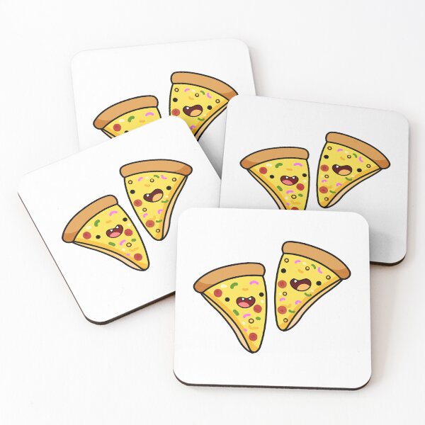 Item preview, Kawaii Pizza Slices designed and sold by kawaiilife.