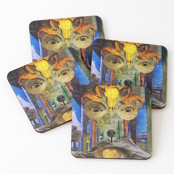 Item preview, "The Oracle" Digital Collage Art designed and sold by Raven’s Wing Studio.