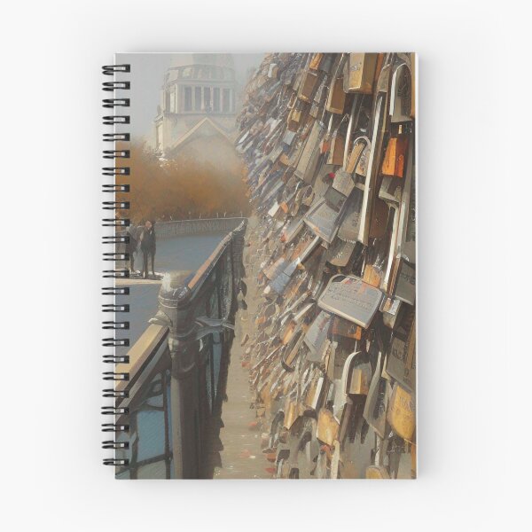 Item preview, Pont Des Arts Painting designed and sold by Places On Earth.