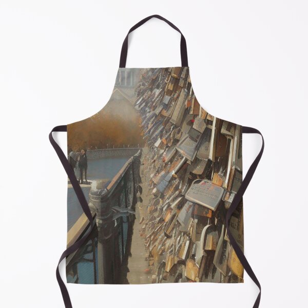 Item preview, Pont Des Arts Painting designed and sold by Places On Earth.