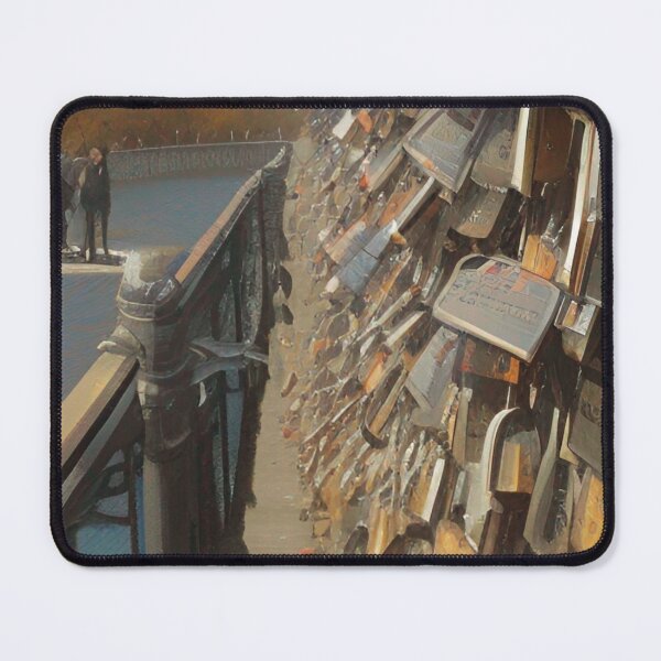 Aperçu de l'œuvre Peinture Pont Des Arts créée et vendue par placesonearth.