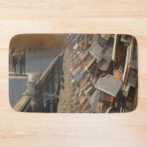 Item preview, Pont Des Arts Painting designed and sold by Places On Earth.