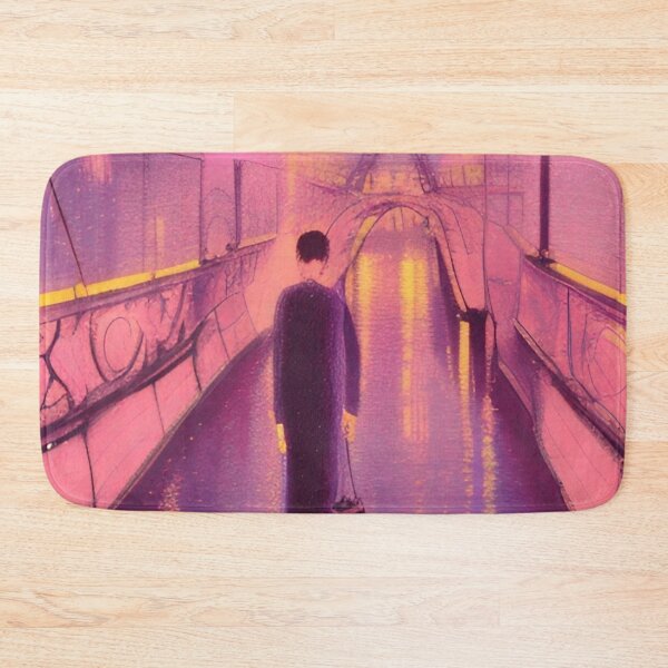 Item preview, Pont Des Arts Pink Neon designed and sold by Places On Earth.