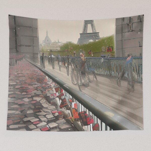 Item preview, Paris Pont Des Arts designed and sold by Places On Earth.