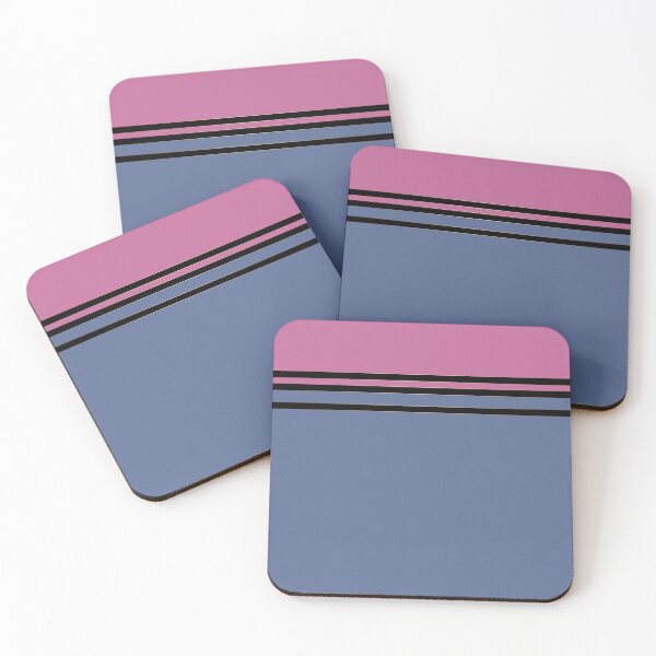 Item preview, Pink lilac pattern with stripes designed and sold by fuzzyfox.