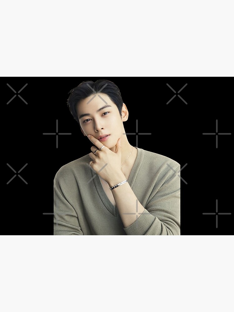 Cha Eun Woo - V8 Sticker for Sale by shoppinggalore