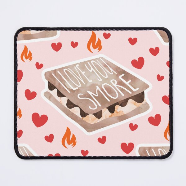 Item preview, Cute Valentines day pun - I love you SMORE designed and sold by hitechmom.