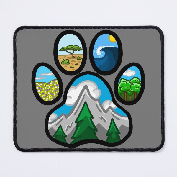 Item preview, Biome Pawprint designed and sold by Ceceilia Chirico.