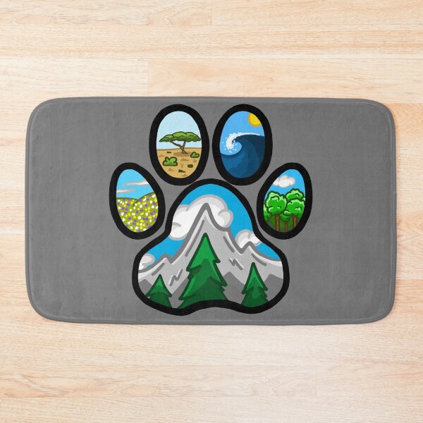 Item preview, Biome Pawprint designed and sold by Ceceilia Chirico.