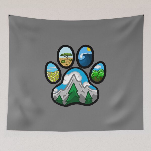 Item preview, Biome Pawprint designed and sold by Ceceilia Chirico.