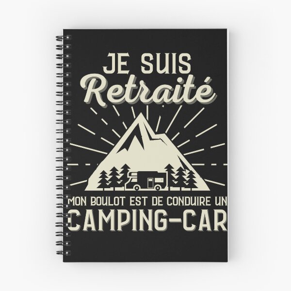 Item preview, Je suis retraité conduire un Camping Car Humour designed and sold by Niko Samuel.