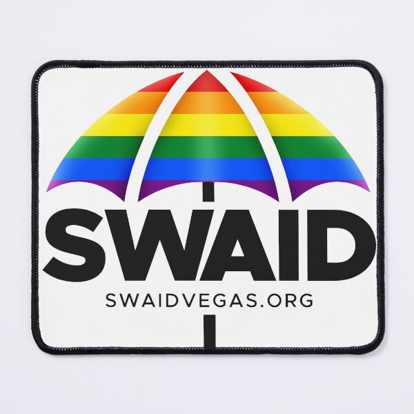 Item preview, SWAID Vegas Logo Pride flag 2 designed and sold by SWAIDVegas.