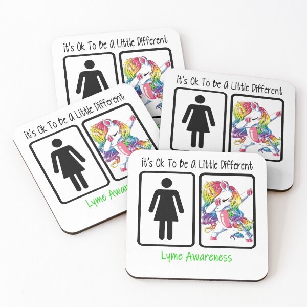 Item preview, Lyme Awareness - It is Ok To Be A Little Different designed and sold by RekaJoJo.
