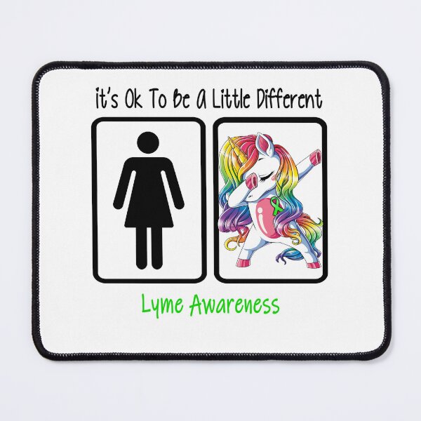 Item preview, Lyme Awareness - It is Ok To Be A Little Different designed and sold by RekaJoJo.