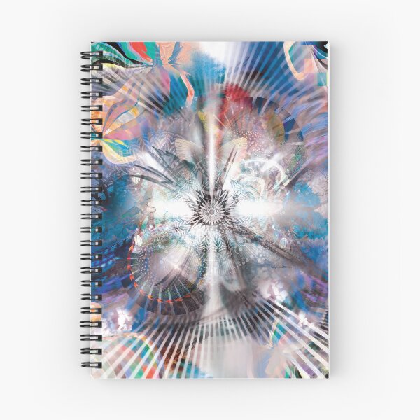Item preview, Amazonia Ayahuasca Geometric Fractal Blue designed and sold by MisprintArt.