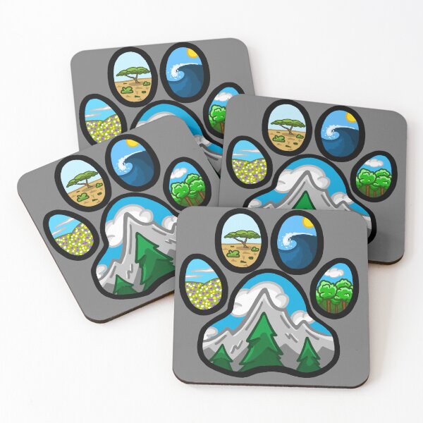 Item preview, Biome Pawprint designed and sold by Ceceilia Chirico.