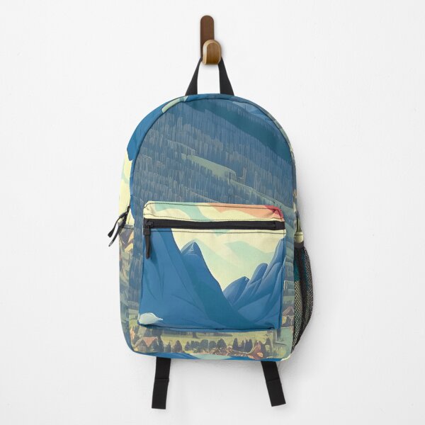 Item preview, Find the Perfect Minimalist Matte Painting of Bavarian Alps Print for Your Personal Style and Preferences designed and sold by supeart.