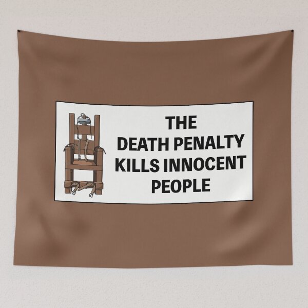 Item preview, The Death Penalty Kills Innocent People designed and sold by Picket Club.