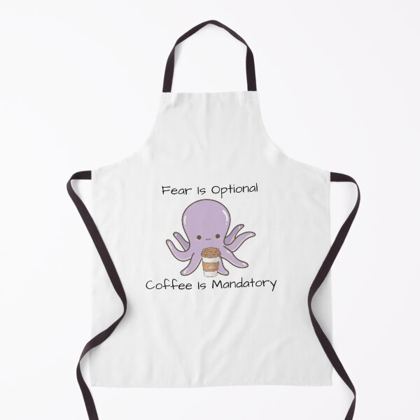 Item preview, Fear Is Optional Coffee Is Mandatory Design designed and sold by Deadlycloak.