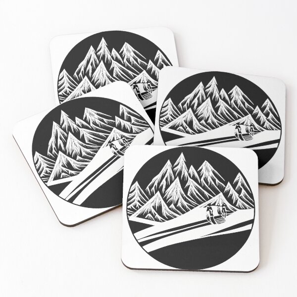 Item preview, Snowboarding/Skiing Ski Resort Style Design #16 designed and sold by ShredPow480.