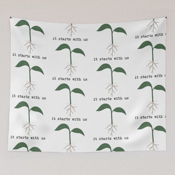 Item preview, it starts with us - seedling designed and sold by Ally Gracie.