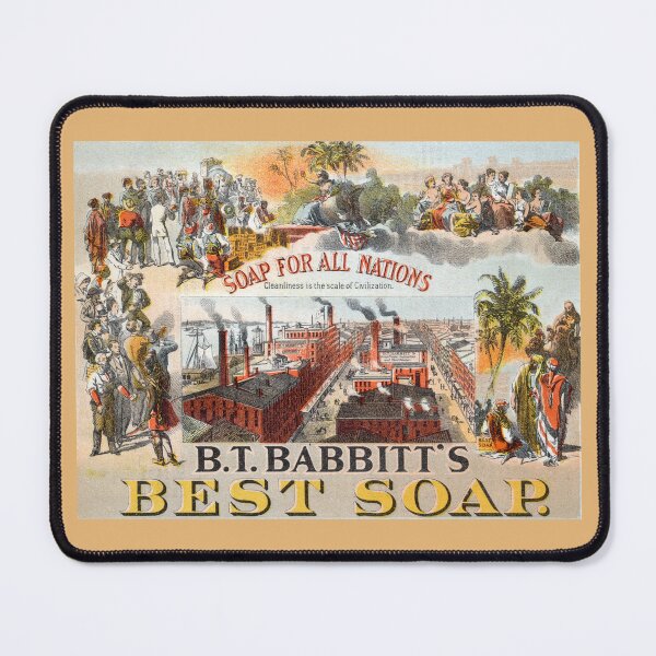 Item preview, 1880 Best Soap for All Nations designed and sold by historicimage.