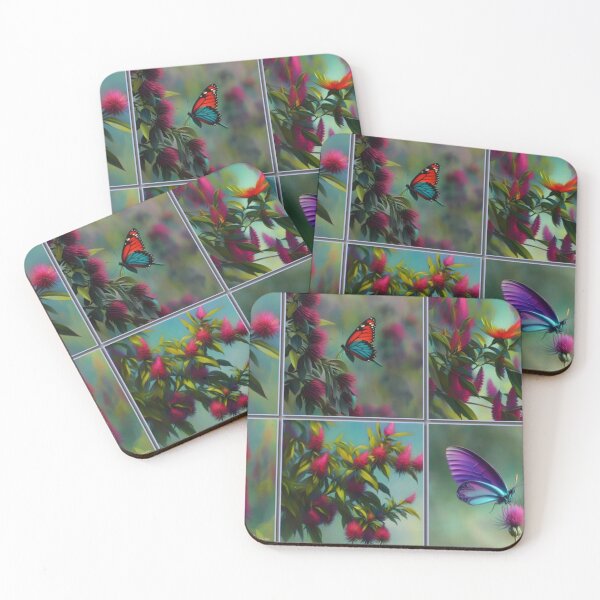 Item preview, Butterflies and bottlebrush designed and sold by J7Simpson.