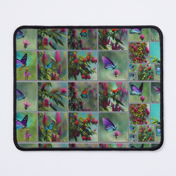 Item preview, Butterflies and bottlebrush designed and sold by J7Simpson.